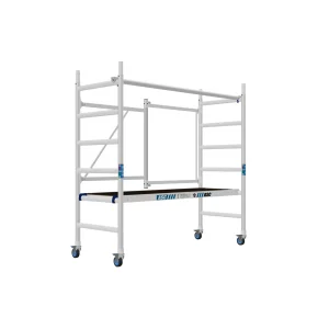 Andamio plegable de aluminio 3m de altura de trabajo homologado