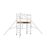 Andamio plegable de aluminio 3,8m de altura de trabajo homologado