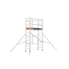 Andamio plegable de aluminio 4,7m de altura de trabajo homologado