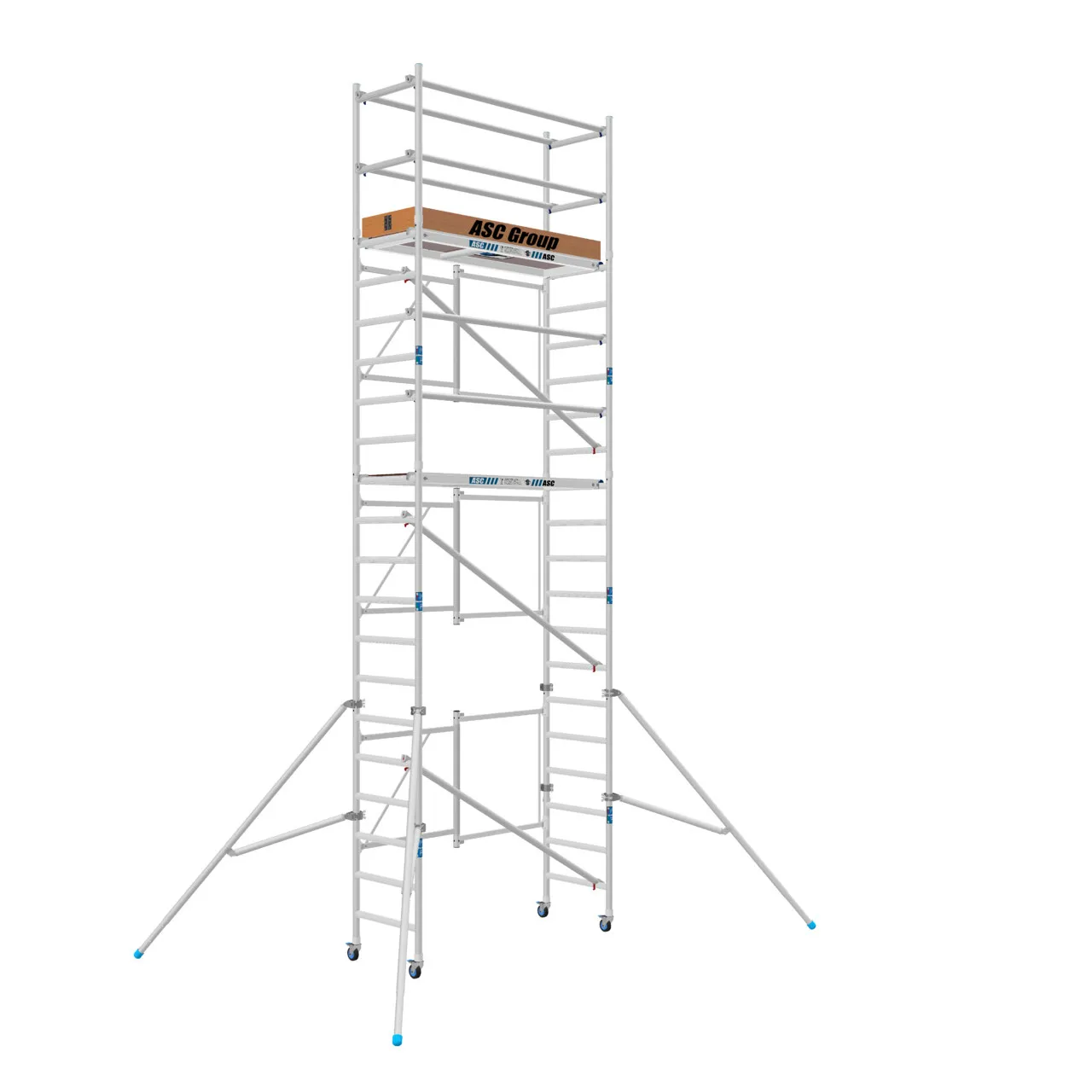 Andamio plegable PRO 7,50 m máxima altura de la gama plegable homologada