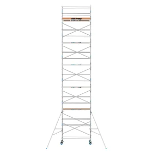 Torre móvil de aluminio ASC 75×190 altura 13,3 m homologada UNE-EN 1004