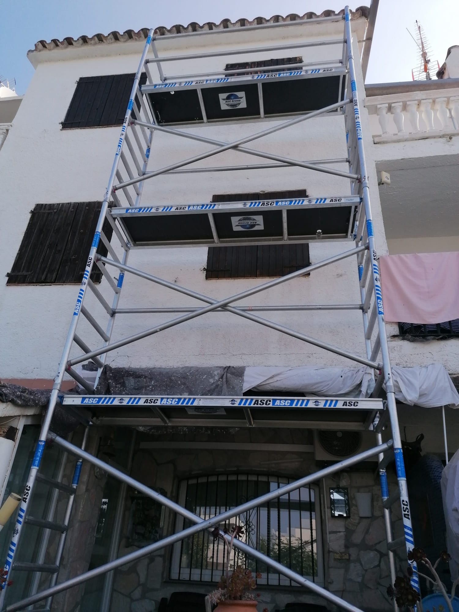 Torre Alumexx en obra real — foto 2