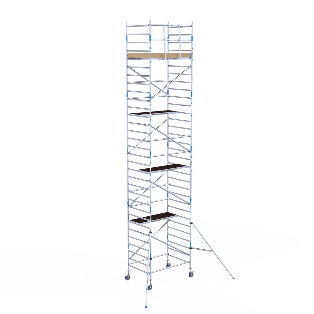 Torre móvil Alumexx 10,2 m, plataforma 135 × 190 cm