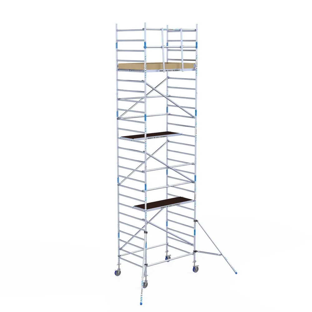 Torre móvil Alumexx 8,2 m, plataforma 135 × 190 cm