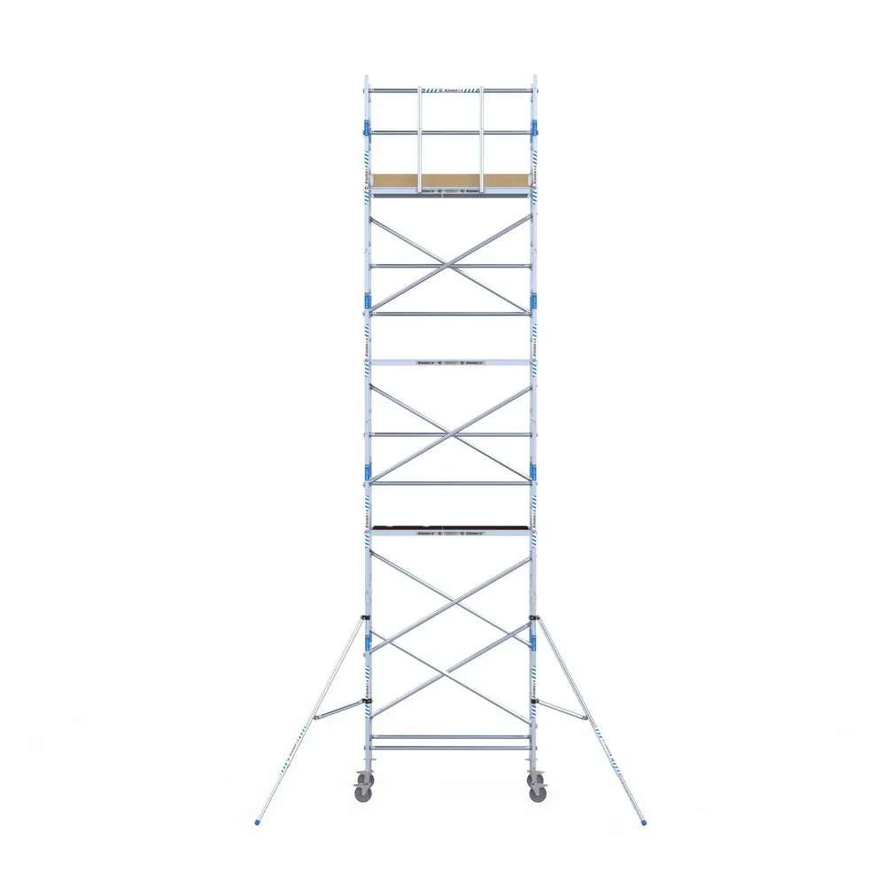 Torre móvil Alumexx 9,2 m, plataforma 75 × 190 cm