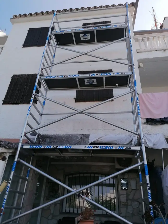 Torre Alumexx en obra real — foto 2